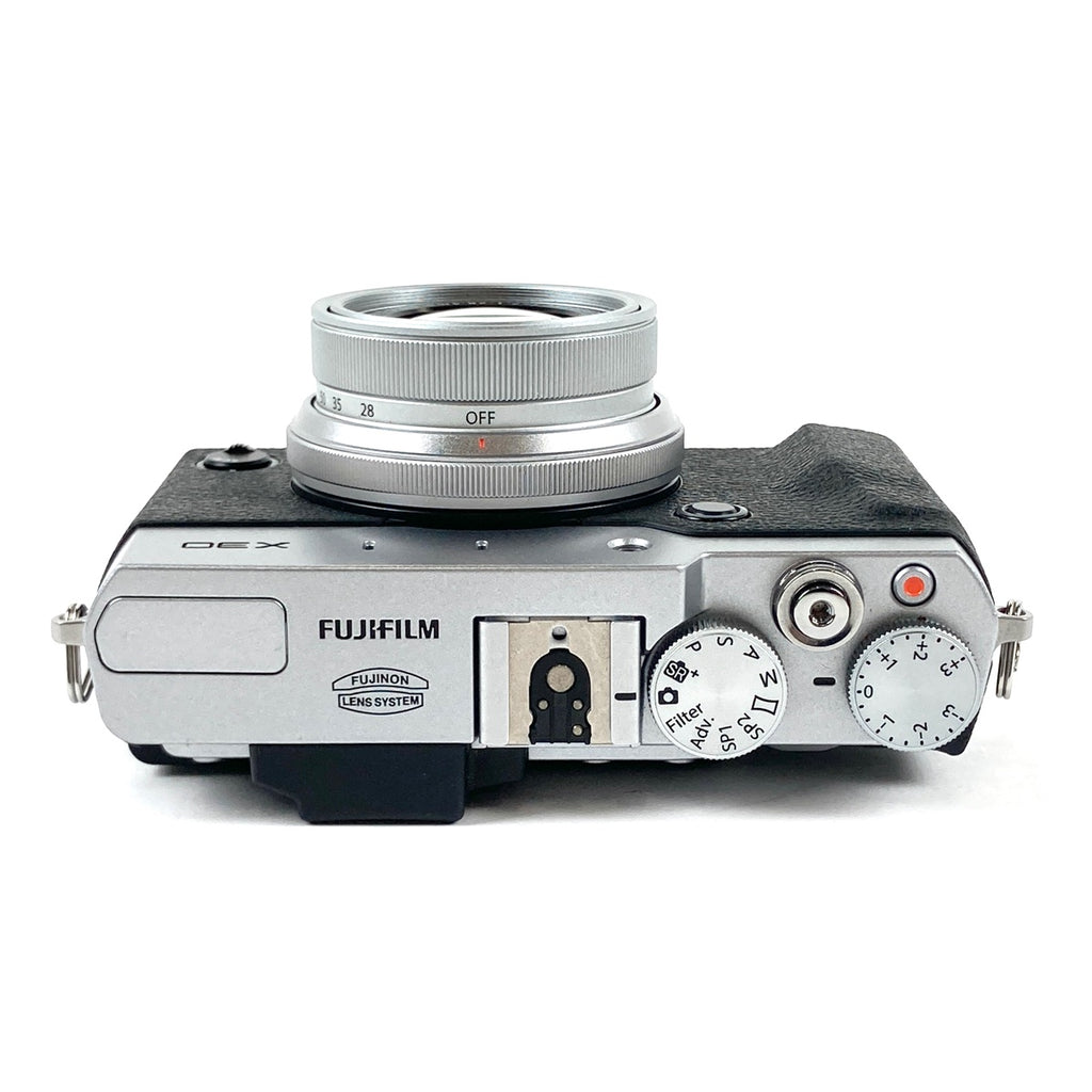 富士フイルム FUJIFILM X30 シルバー コンパクトデジタルカメラ 【中古】cambb