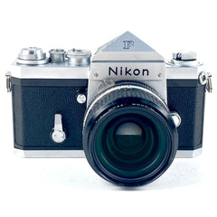 ニコン Nikon F アイレベル + Ai-S NIKKOR 35mm F2 フィルム マニュアルフォーカス 一眼レフカメラ 【中古】