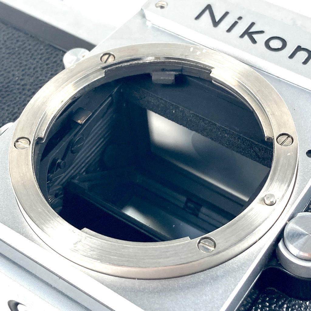 ニコン Nikon F アイレベル + Ai-S NIKKOR 35mm F2 フィルム マニュアルフォーカス 一眼レフカメラ 【中古】