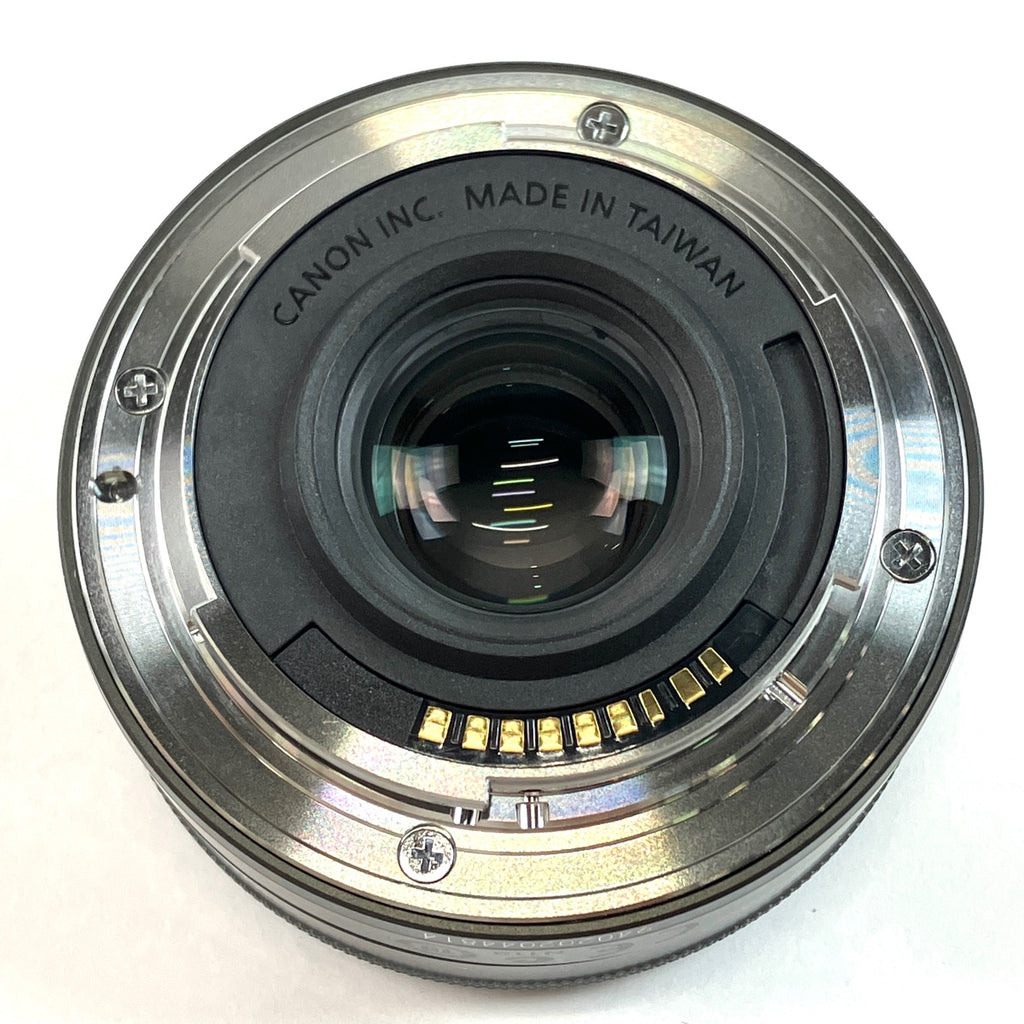 キヤノン Canon EF-M 22mm F2 STM ブラック 一眼カメラ用レンズ（オートフォーカス） 【中古】