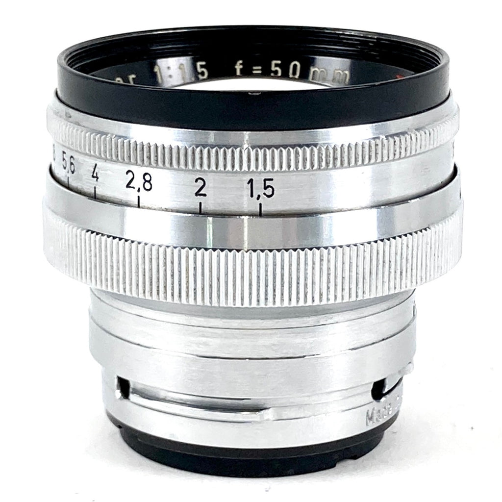 カール・ツァイス Carl Zeiss Zeiss-Opton Sonnar 50mm F1.5 (旧コンタックス) レンジファインダーカメラ用レンズ 【中古】