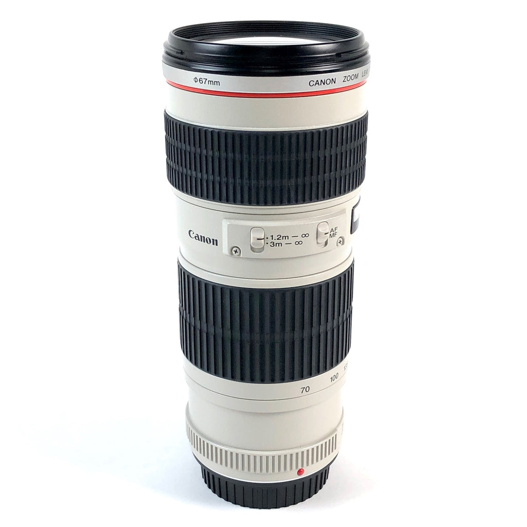 キヤノン Canon EF 70-200mm F4L USM 一眼カメラ用レンズ（オートフォーカス） 【中古】