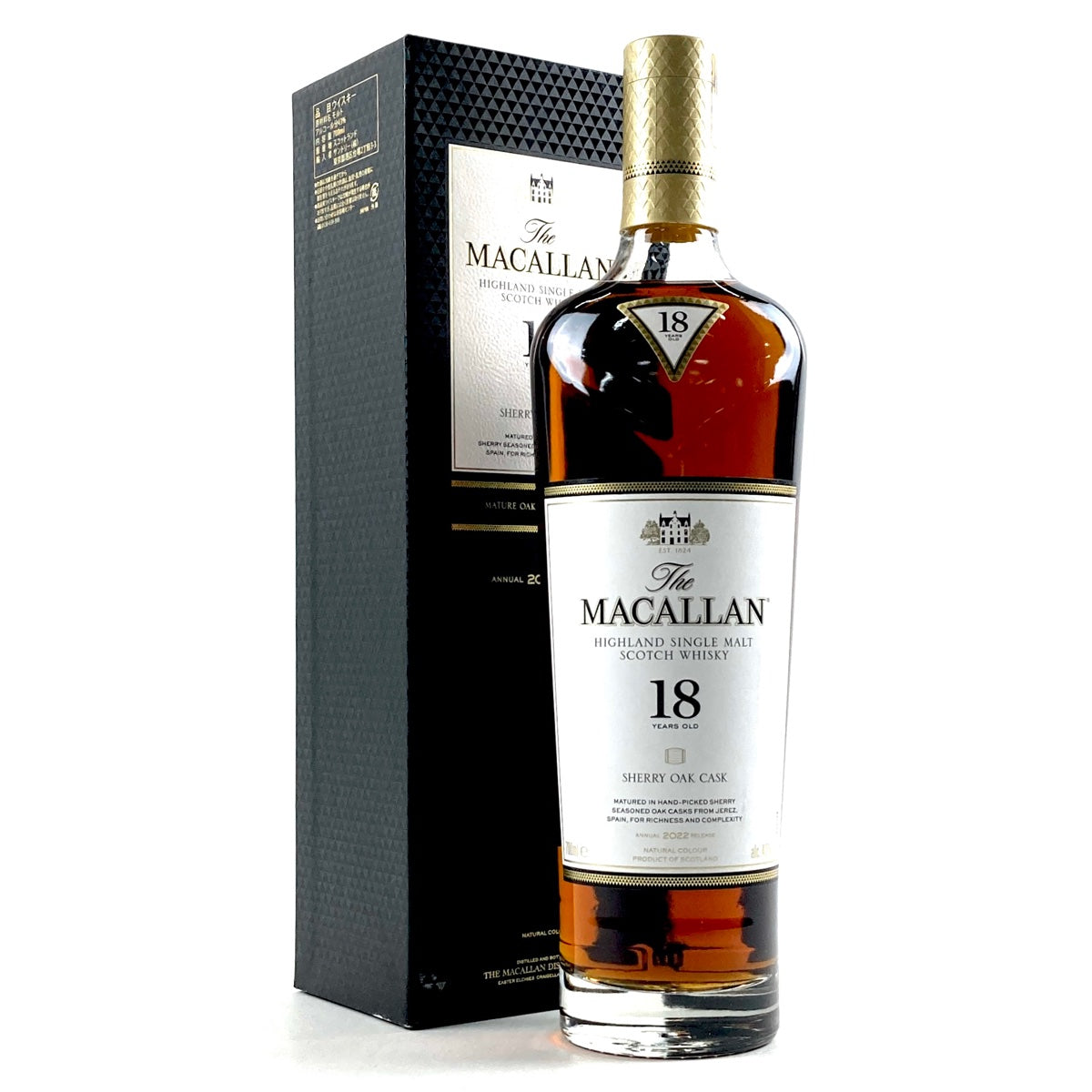 バイセル公式】マッカラン MACALLAN 18年 シェリーオークカスク 2022 ...