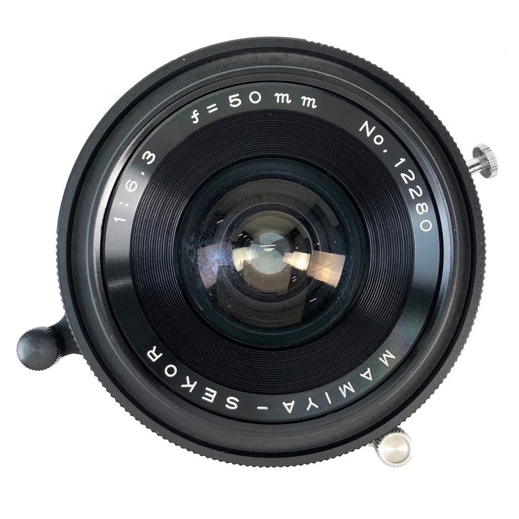 マミヤ Mamiya SEKOR 50mm F6.3 プレス用 ［ジャンク品］ 中判カメラ用レンズ 【中古】