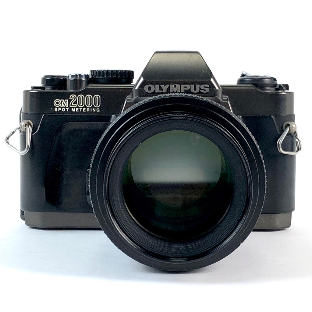 オリンパス OLYMPUS OM-2000 + ZUIKO AUTO-MACRO 90mm F2 ［ジャンク品］ フィルム マニュアルフォーカス 一眼レフカメラ 【中古】