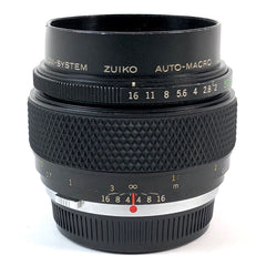 オリンパス OLYMPUS ZUIKO AUTO-MACRO 50mm F2 一眼カメラ用レンズ（マニュアルフォーカス） 【中古】