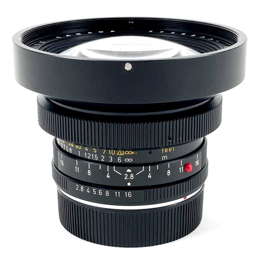 ライカ LEICA ELMARIT-R 19mm F2.8 エルマリート 一眼カメラ用レンズ（マニュアルフォーカス） 【中古】