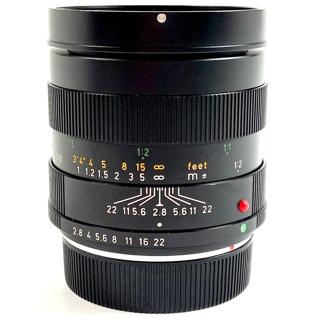 ライカ LEICA MACRO-ELMARIT-R 60mm F2.8 マクロエルマリート 3CAM 一眼カメラ用レンズ（マニュアルフォーカス） 【中古】