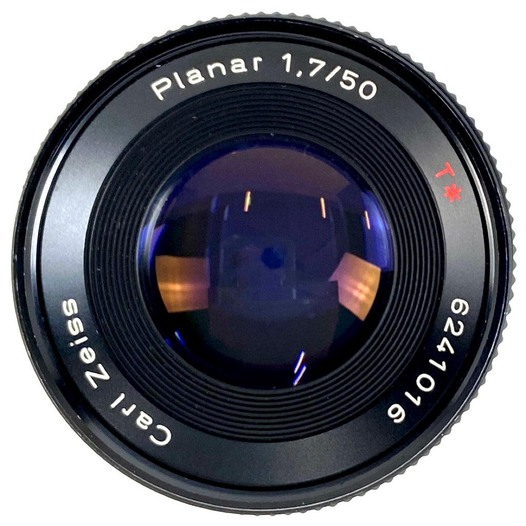 コンタックス CONTAX Planar T* 50mm F1.7 AEJ プラナー 一眼カメラ用レンズ（マニュアルフォーカス） 【中古】