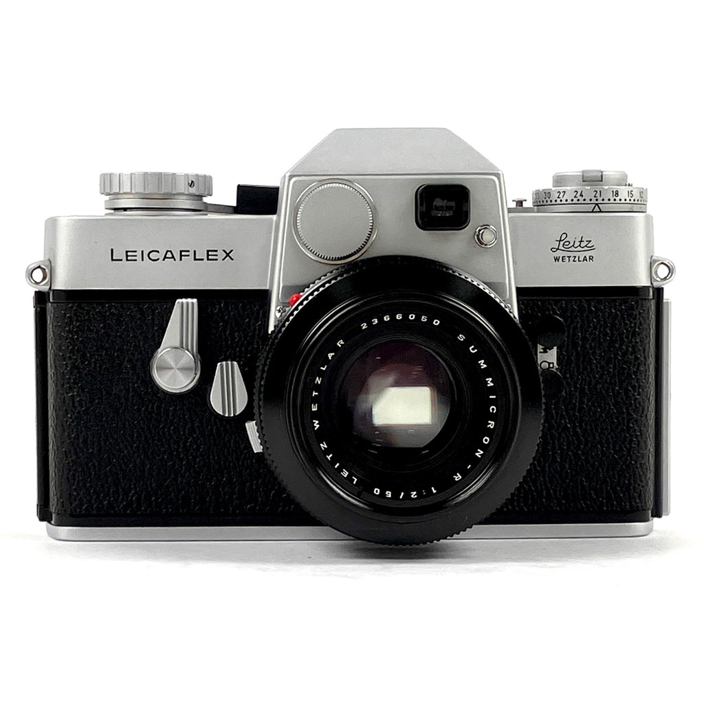 ライカ LEICA LEICAFLEX シルバー＋ SUMMICRON-R 50mm F2 ズミクロン ［ジャンク品］ フィルム マニュアルフォーカス 一眼レフカメラ 【中古】