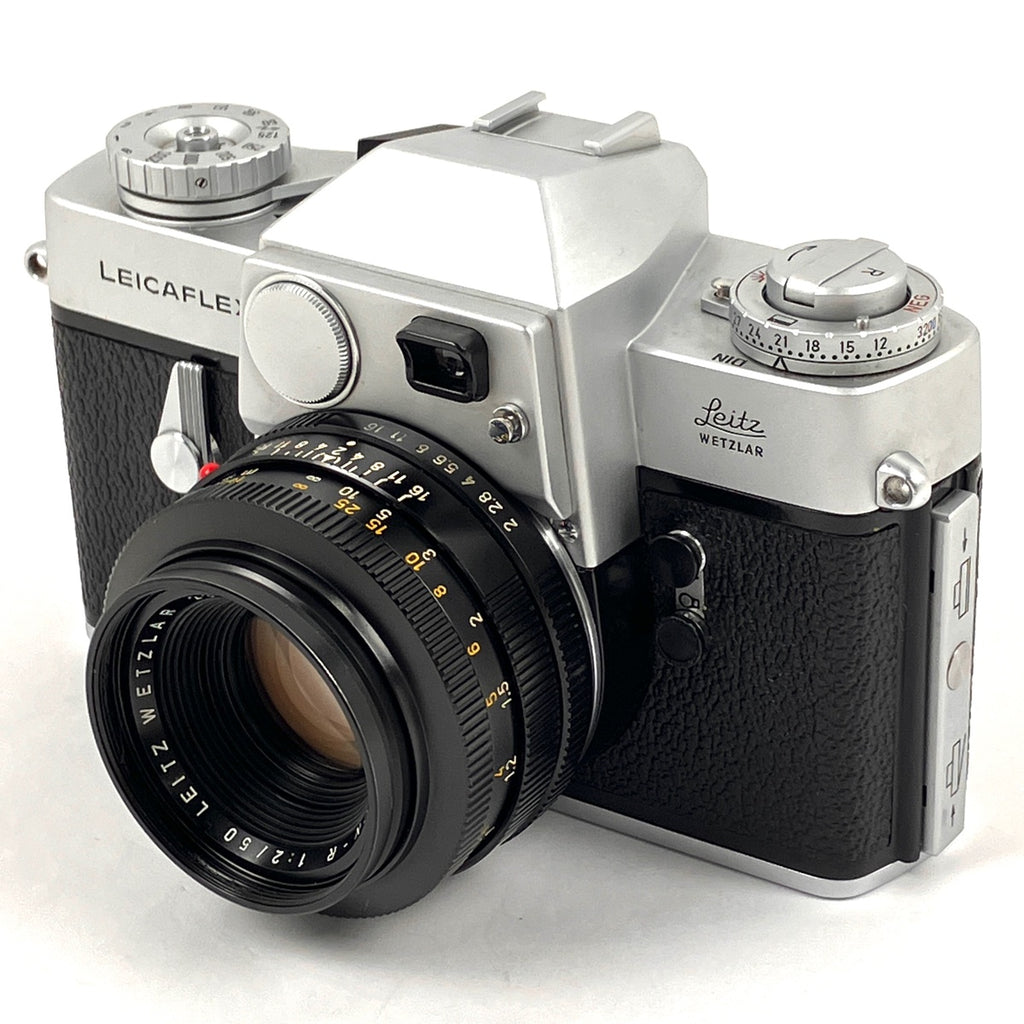 ライカ LEICA LEICAFLEX シルバー＋ SUMMICRON-R 50mm F2 ズミクロン ［ジャンク品］ フィルム マニュアルフォーカス 一眼レフカメラ 【中古】