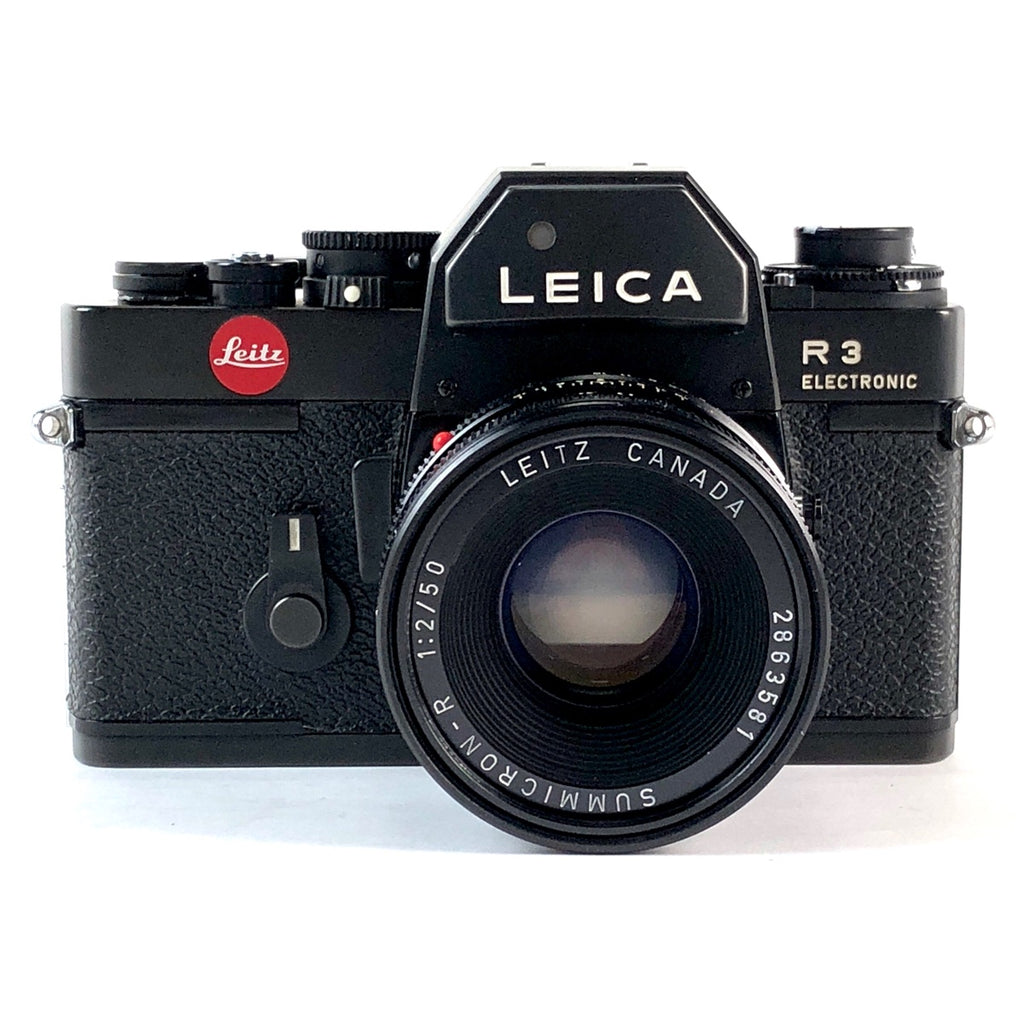 ライカ LEICA R3 ELECTRONIC ＋ SUMMICRON-R 50mm F2 ズミクロン フィルム マニュアルフォーカス 一眼レフカメラ 【中古】