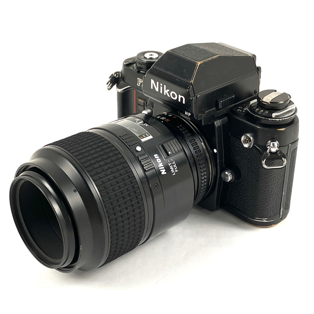 ニコン Nikon F3 HP + AF MICRO NIKKOR 105mm F2.8D フィルム マニュアルフォーカス 一眼レフカメラ 【中古】