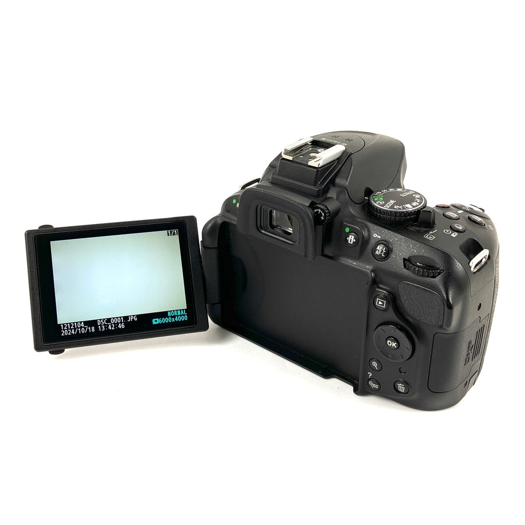 ニコン Nikon D5200 18-55 VR レンズキット ブラック デジタル 一眼レフカメラ 【中古】