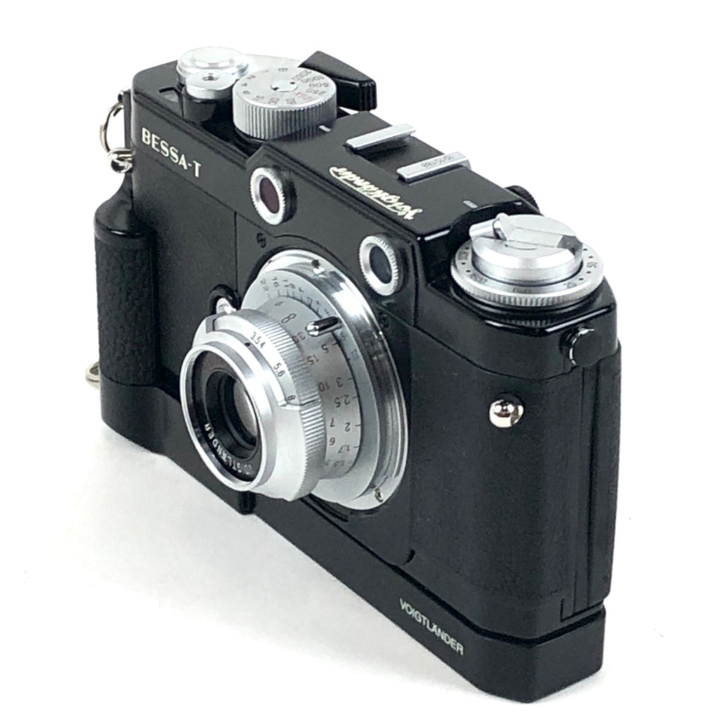 フォクトレンダー Voigtlander BESSA-T ヘリアー 101周年モデル 50mm F3.5 フィルム レンジファインダーカメラ 【中古】