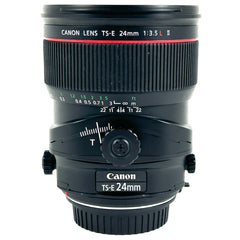 キヤノン Canon TS-E  24mm F3.5 L II 一眼カメラ用レンズ（マニュアルフォーカス） 【中古】