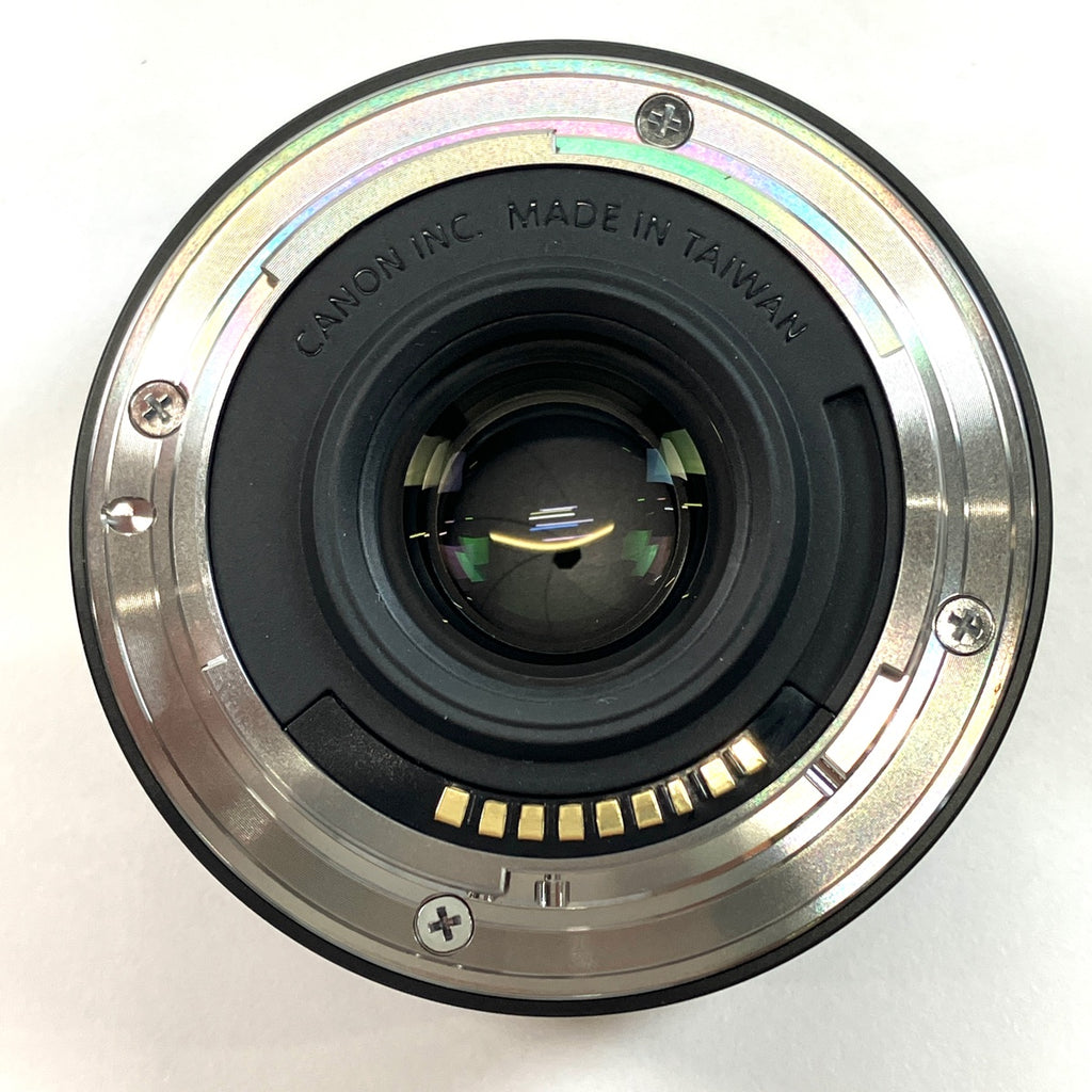 キヤノン Canon EF-M 22mm F2 STM ブラック 一眼カメラ用レンズ（オートフォーカス） 【中古】