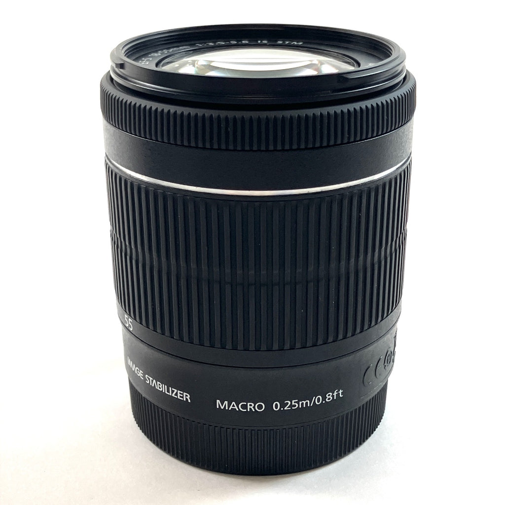 キヤノン Canon EF-S 18-55mm F3.5-5.6 IS STM 一眼カメラ用レンズ（オートフォーカス） 【中古】