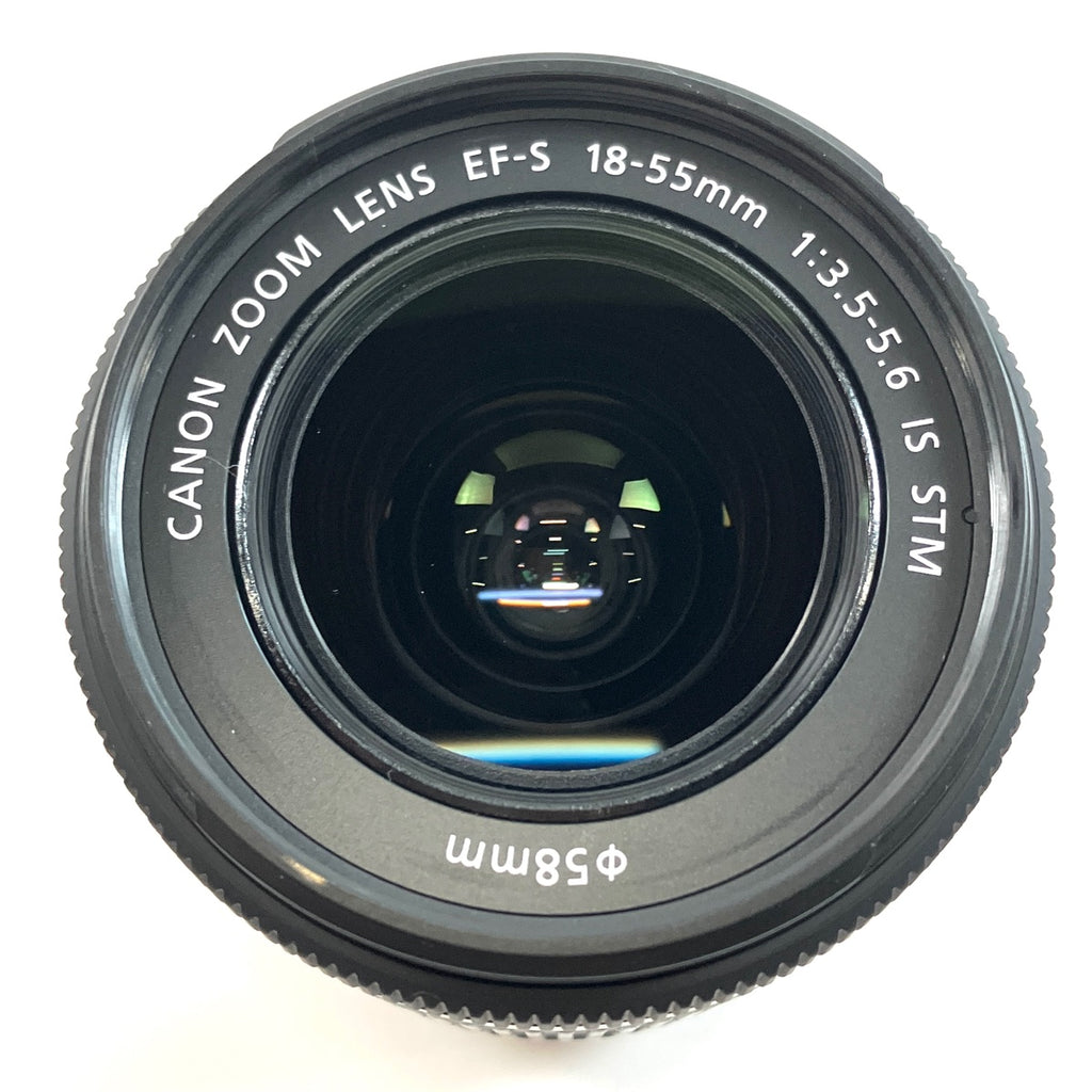 キヤノン Canon EF-S 18-55mm F3.5-5.6 IS STM 一眼カメラ用レンズ（オートフォーカス） 【中古】