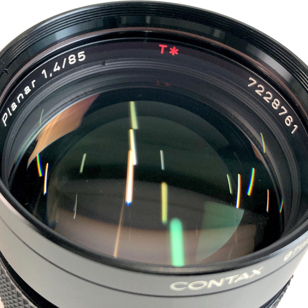 コンタックス CONTAX Planar T* 85mm F1.4 MMJ プラナー 一眼カメラ用レンズ（マニュアルフォーカス） 【中古】