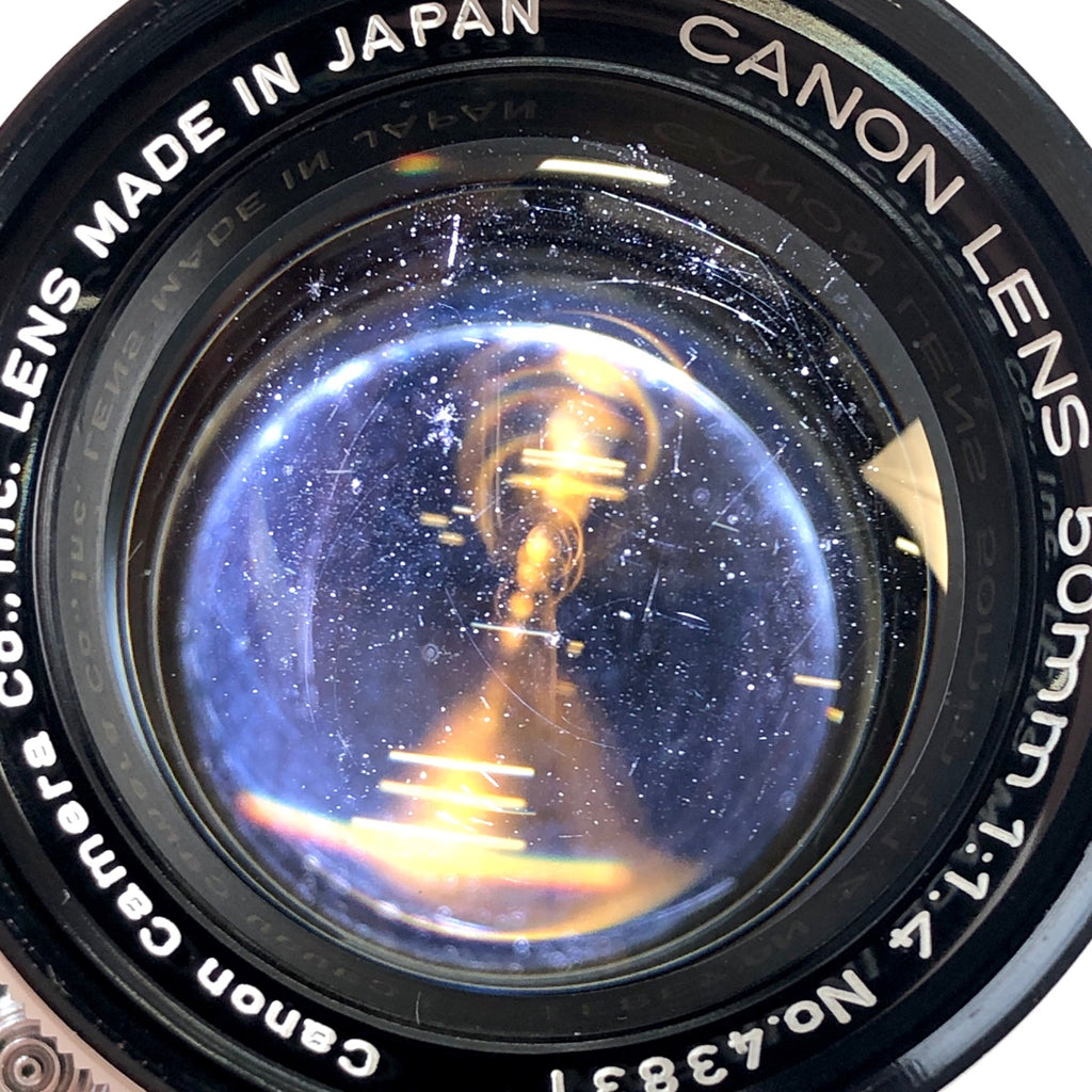 キヤノン Canon 7 + 50mm F1.4 Lマウント L39 フィルム レンジファインダーカメラ 【中古】