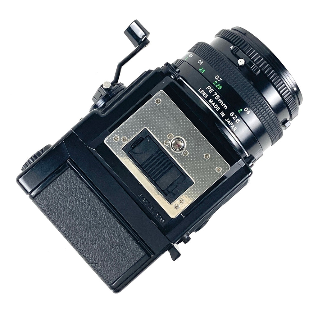 ゼンザブロニカ Zenza Bronica ETR Si + ZENZANON 75mm F2.8 中判カメラ 【中古】