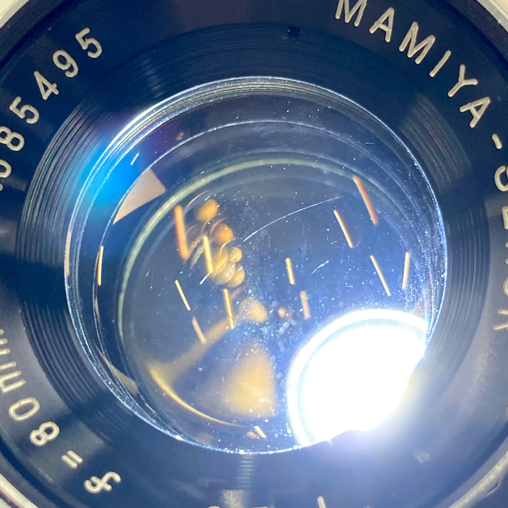 マミヤ Mamiya C33 プロフェッショナル MAMIYA + SEKOR 80mm F2.8 Cシリーズ用 二眼レフカメラ 【中古】