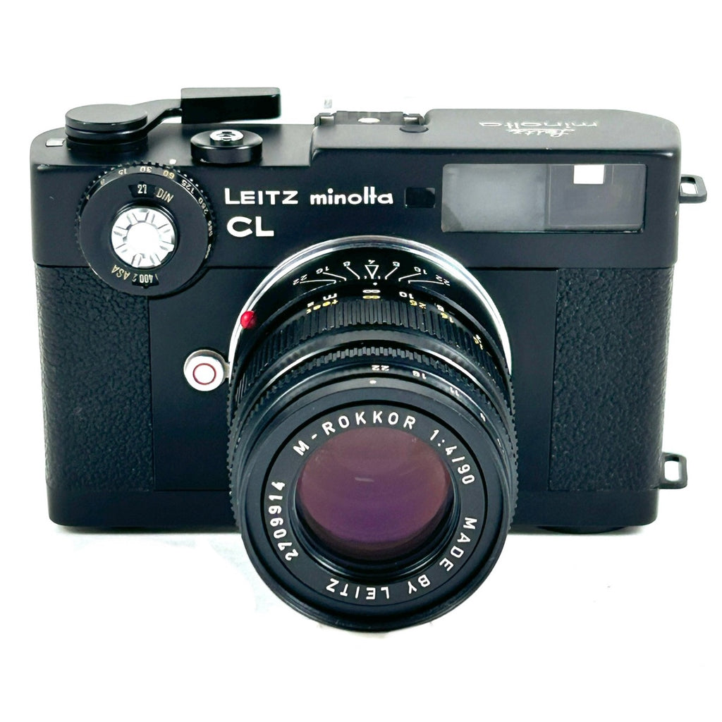 ミノルタ MINOLTA LEITZ CL＋M-ROKKOR 90mm F4 ライカ Mマウント フィルム レンジファインダーカメラ 【中古】