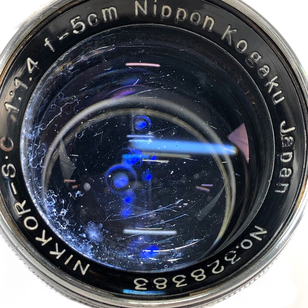 ニコン Nikon SP ＋ NIKKOR-S (.C) 50mm F1.4 5cm シルバー Sマウント フィルム レンジファインダーカメラ 【中古】