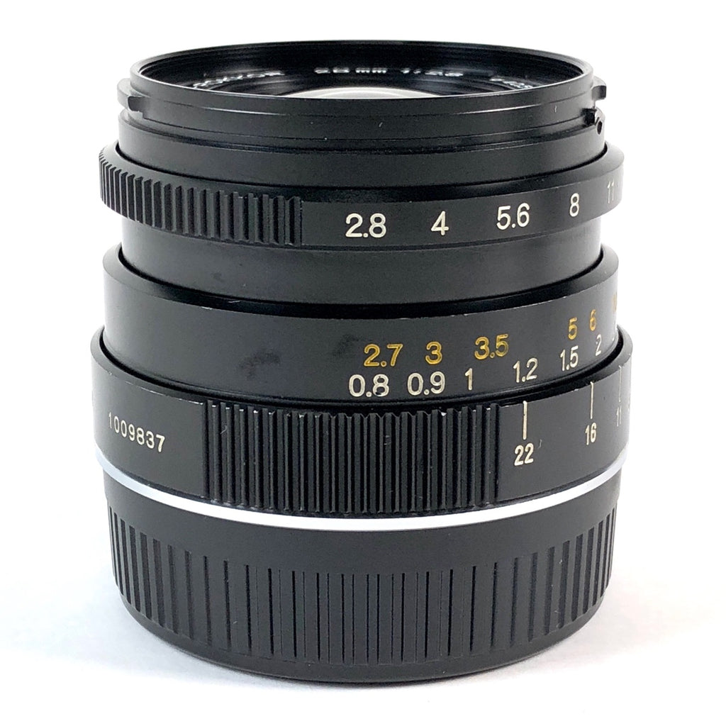 ミノルタ MINOLTA M-ROKKOR 28mm F2.8 ライカ Mマウント レンジファインダーカメラ用レンズ 【中古】