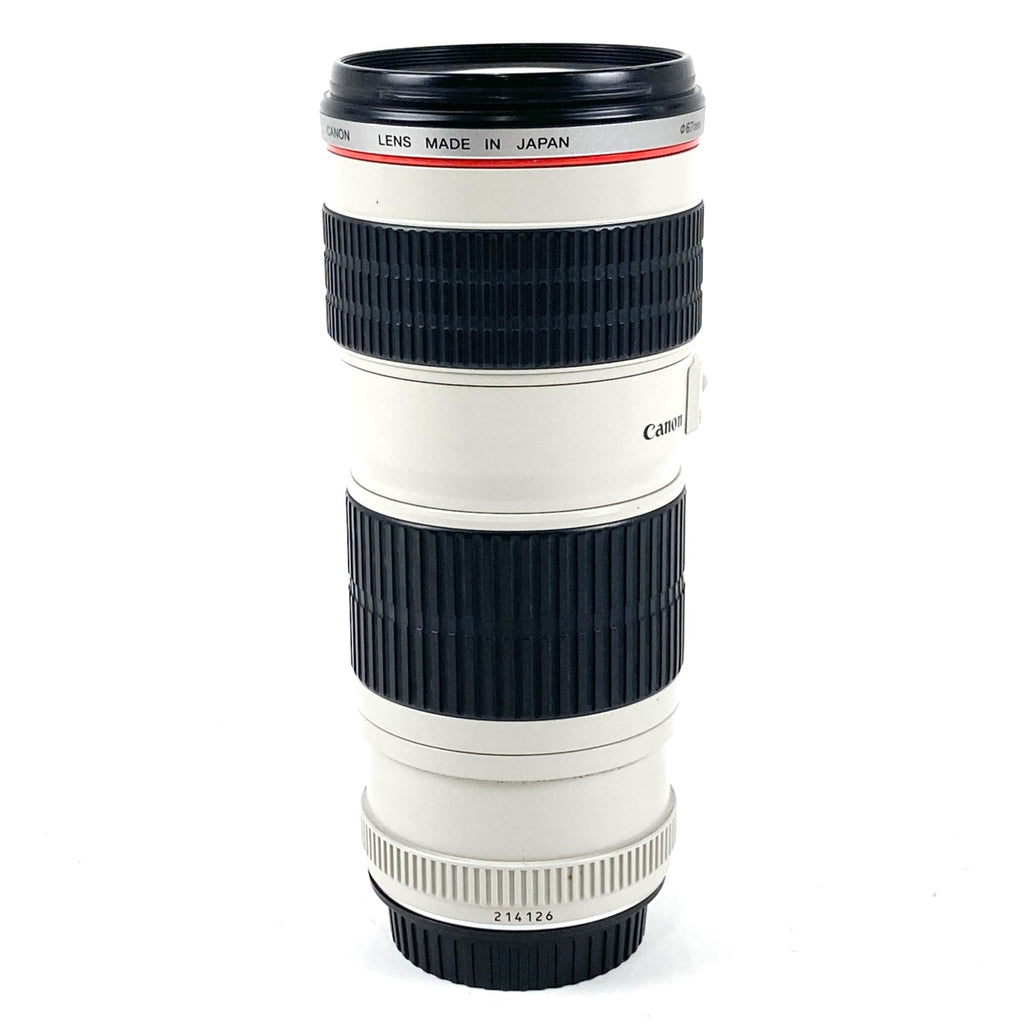 キヤノン Canon EF 70-200mm F4L USM 一眼カメラ用レンズ（オートフォーカス） 【中古】