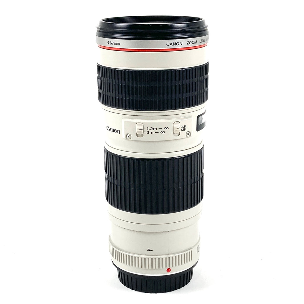 キヤノン Canon EF 70-200mm F4L USM 一眼カメラ用レンズ（オートフォーカス） 【中古】