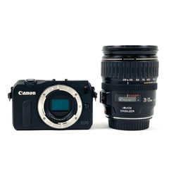 キヤノン Canon EOS M ブラック + EF 28-135mm F3.5-5.6 IS USM デジタル ミラーレス 一眼カメラ 【中古】