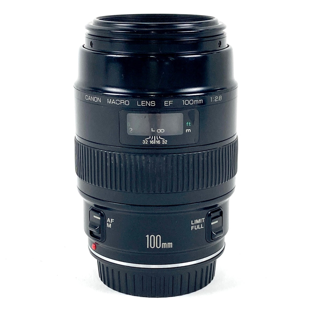 キヤノン Canon EF 100mm F2.8 MACRO 一眼カメラ用レンズ（オートフォーカス） 【中古】