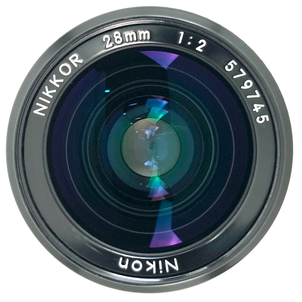 ニコン Nikon Ai-S NIKKOR 28mm F2 一眼カメラ用レンズ（マニュアルフォーカス） 【中古】