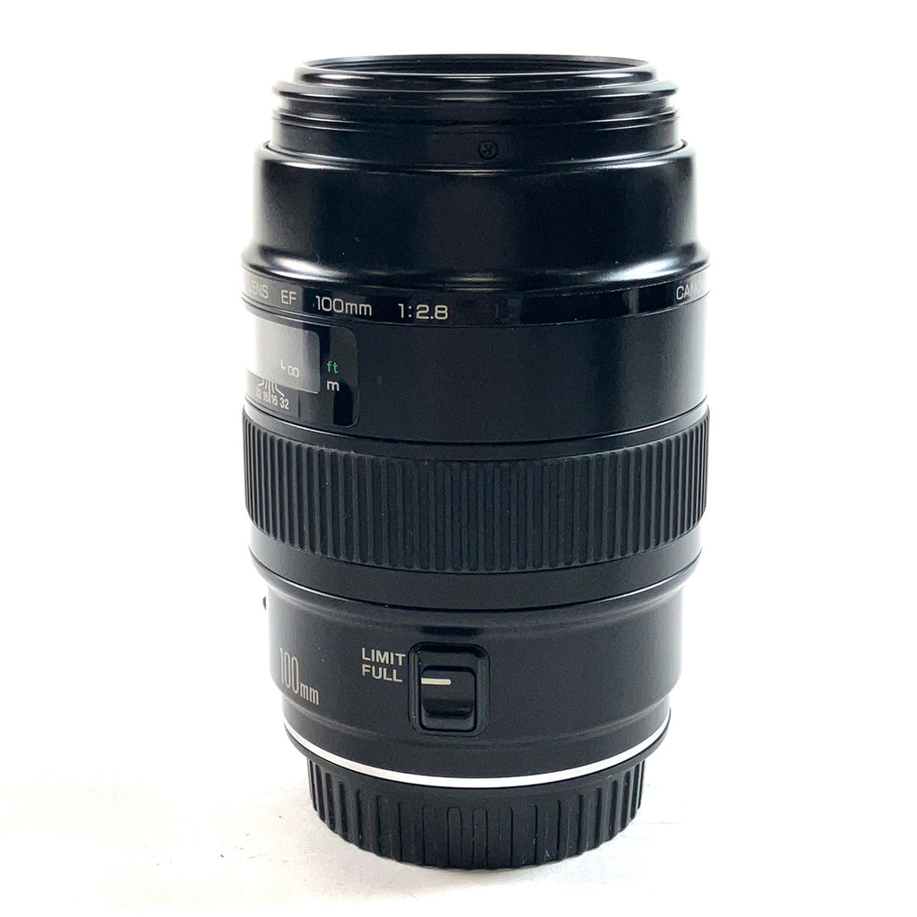 キヤノン Canon EF 100mm F2.8 MACRO 一眼カメラ用レンズ（オートフォーカス） 【中古】