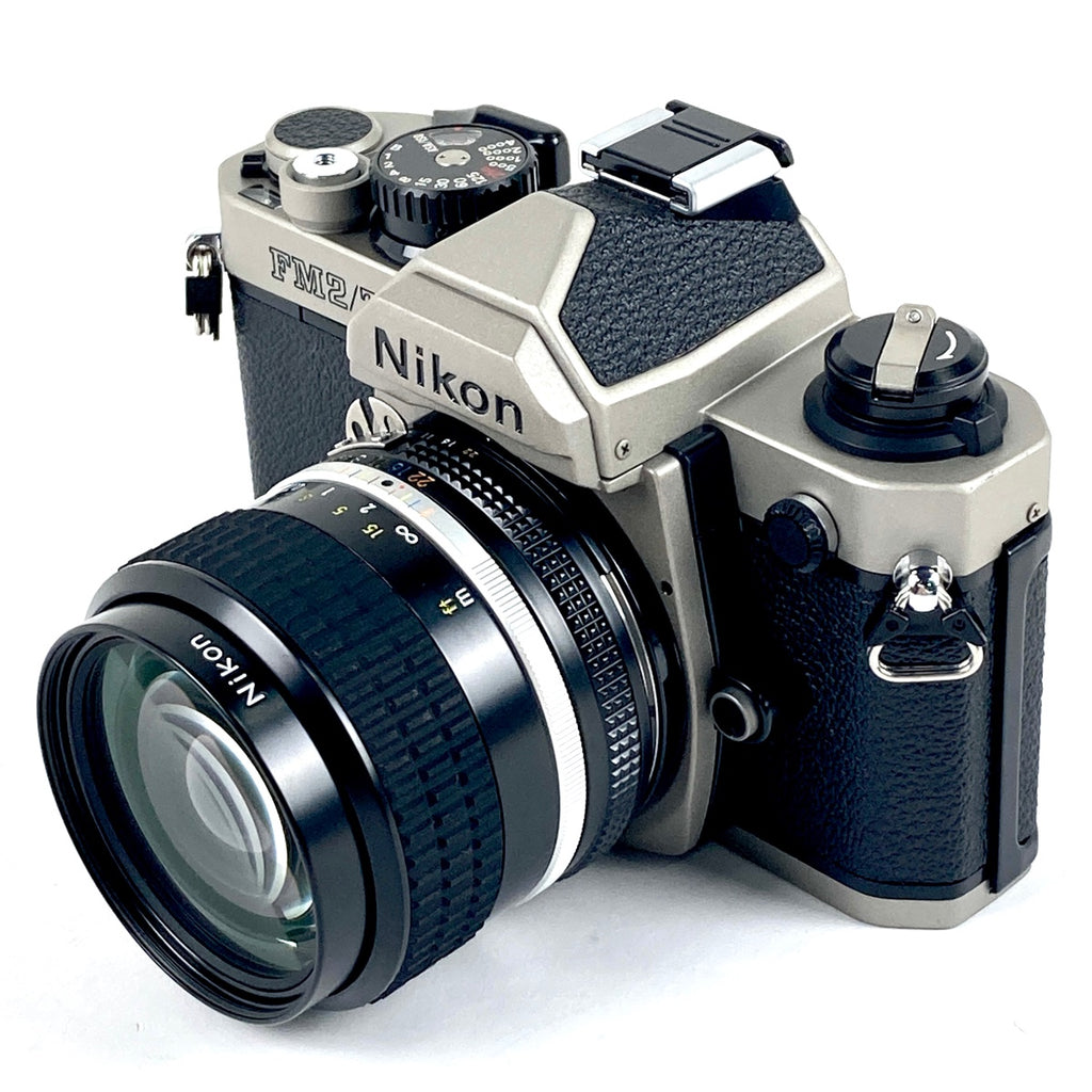 バイセル公式】ニコン Nikon NEW FM2/T チタン + Ai-S NIKKOR 35mm F2 フィルム マニュアルフォーカス 一眼レフカメラ  【中古】 - バイセルブランシェ