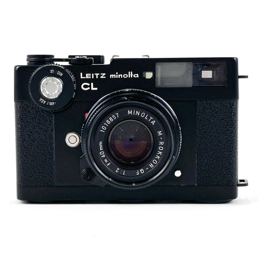 ミノルタ MINOLTA LEITZ CL + M-ROKKOR 40mm F2 ライカ Mマウント フィルム レンジファインダーカメラ 【中古】