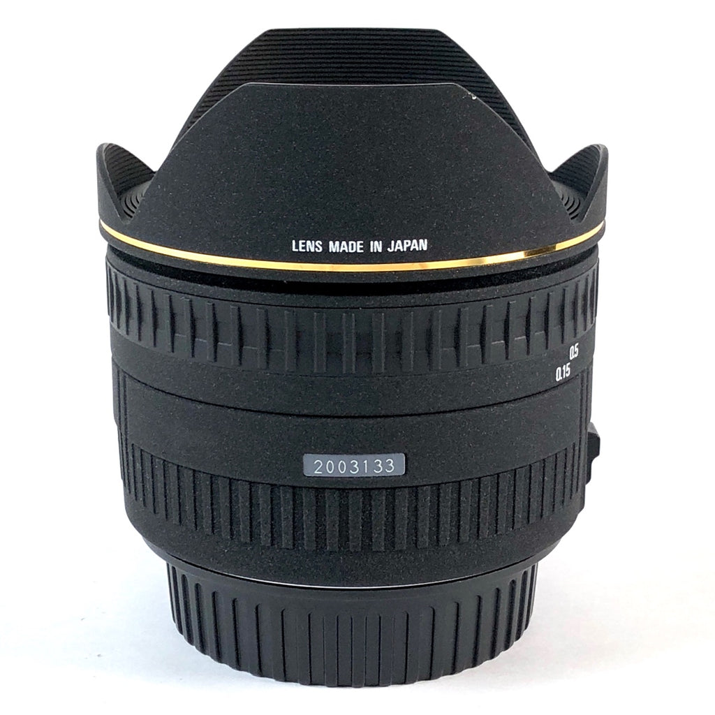 シグマ SIGMA 15mm F2.8 EX FISHEYE 一眼カメラ用レンズ（オートフォーカス） 【中古】