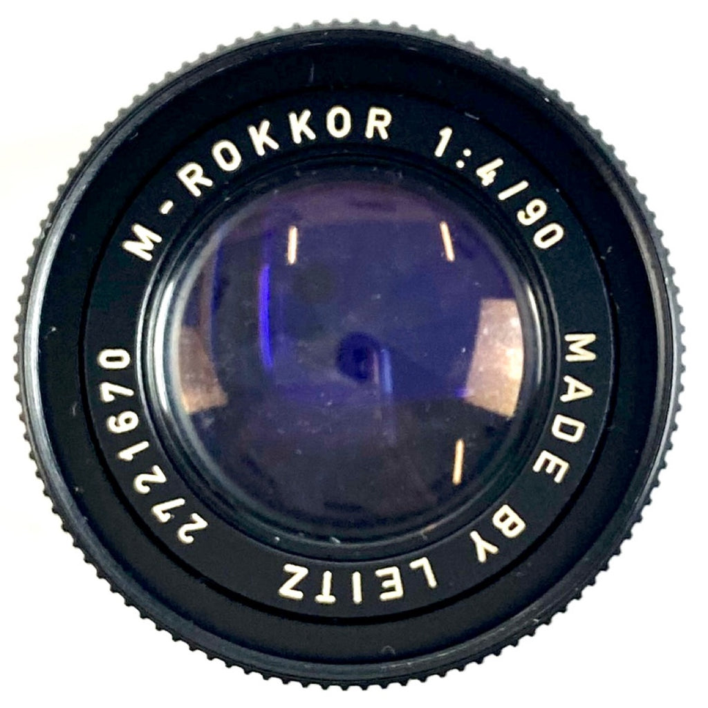 ミノルタ MINOLTA M-ROKKOR 90mm F4 ライカ Mマウント レンジファインダーカメラ用レンズ 【中古】