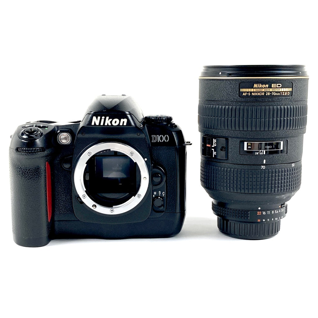 バイセル公式】ニコン Nikon D100＋AF-S NIKKOR 28-70mm F2.8D ED ブラック［ジャンク品］ デジタル 一眼レフカメラ  【中古】 - バイセルブランシェ