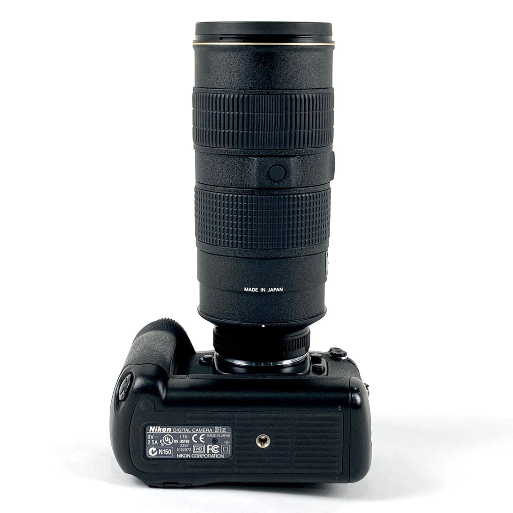 バイセル公式】ニコン Nikon D1X＋AF-S NIKKOR 80-200mm F2.8D ED ブラック ［ジャンク品］ デジタル  一眼レフカメラ 【中古】 - バイセルブランシェ