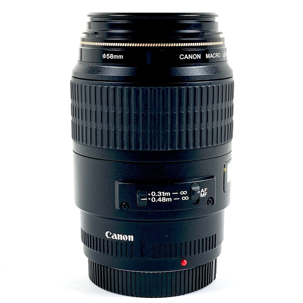 キヤノン Canon EF 100mm F2.8 MACRO USM 一眼カメラ用レンズ（オートフォーカス） 【中古】