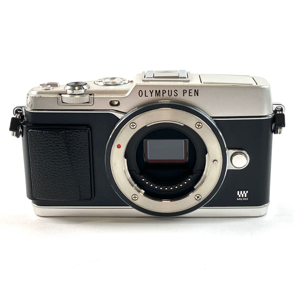 オリンパス OLYMPUS PEN E-P5 ボディ シルバー デジタル ミラーレス 一眼カメラ 【中古】