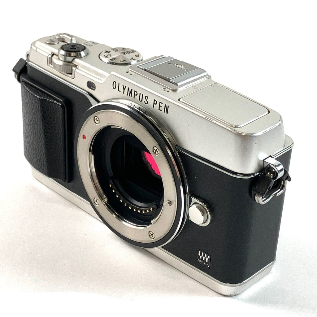 オリンパス OLYMPUS PEN E-P5 ボディ シルバー デジタル ミラーレス 一眼カメラ 【中古】