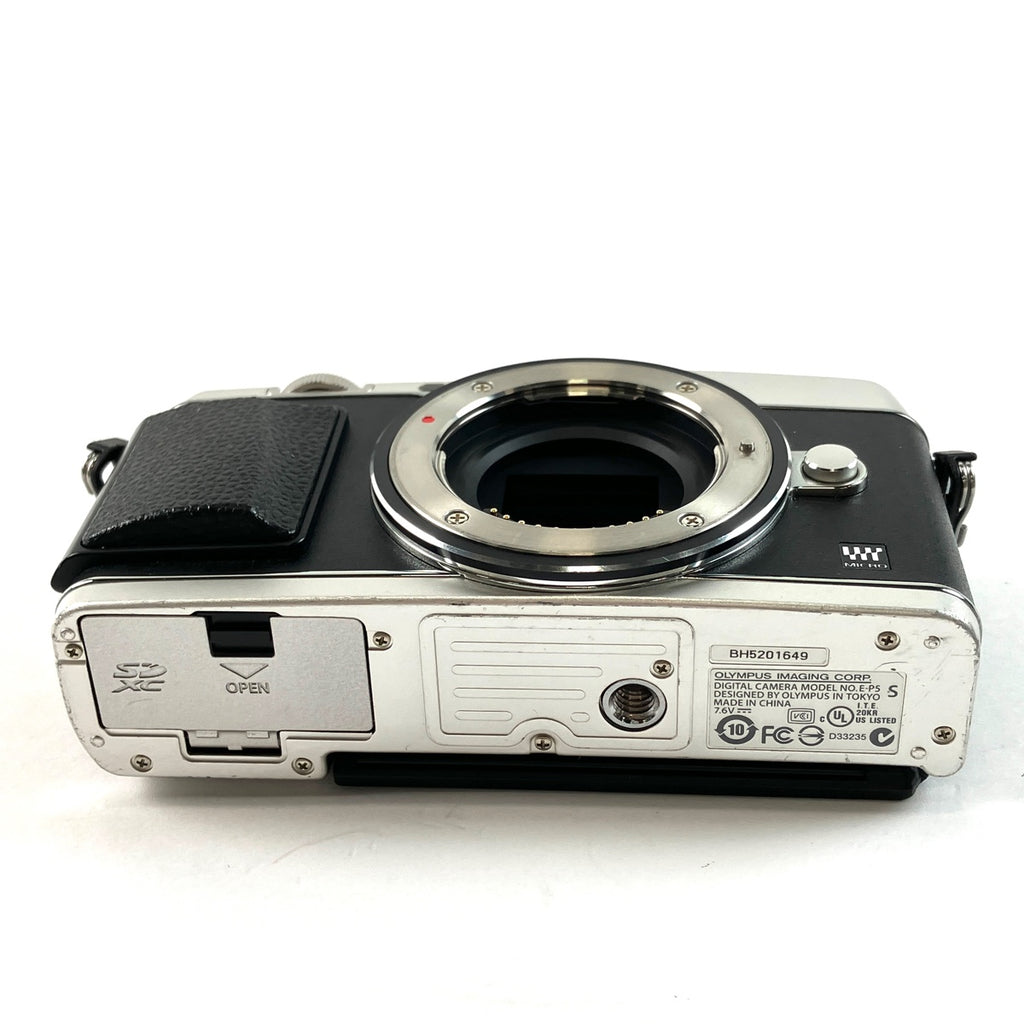 オリンパス OLYMPUS PEN E-P5 ボディ シルバー デジタル ミラーレス 一眼カメラ 【中古】