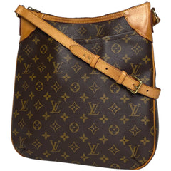 ルイ・ヴィトン オデオン MM 斜め掛け ショルダーバッグ モノグラム ブラウン M56389 レディース 【中古】brbag