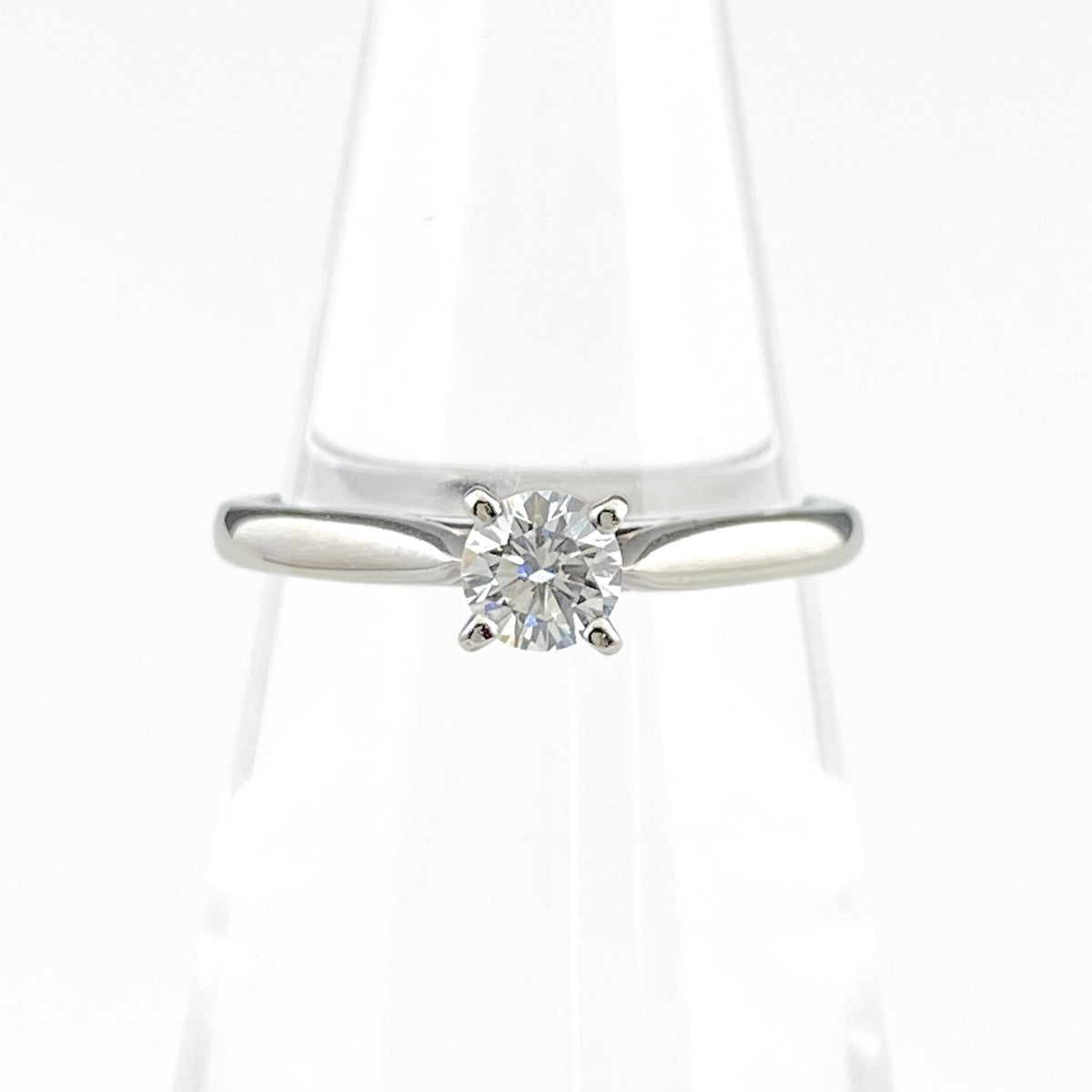 未使用品　カルティエ　ソルテール　リング　ダイヤ0.25ct　プラチナpt950 未使用品 カルティエ ソルテール リング ダイヤ0.25ct プラチナ