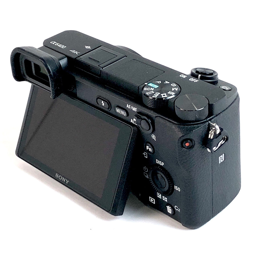 ソニー SONY α6400 ダブルズームレンズキット ILCE-6400Y ブラック デジタル ミラーレス 一眼カメラ 【中古】