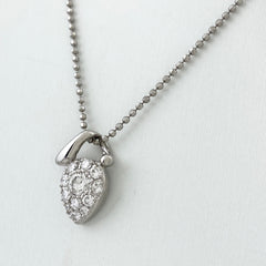 【在庫一掃】 メレダイヤ デザインネックレス プラチナ ペンダント ネックレス Pt900 Pt850 ダイヤモンド レディース 【中古】  nbjwl
 ラッピング可